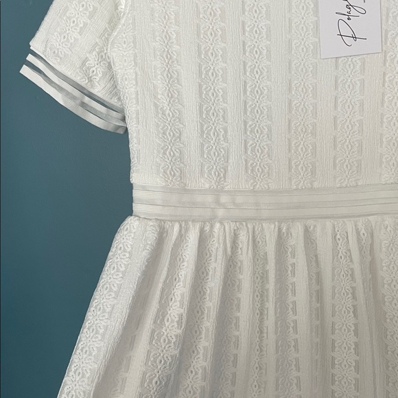 Polagram White Lace Dress - Picture 10 of 12